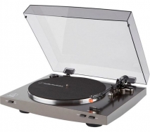 Audio Technica AT-LP2XGY Fully Automatic Belt Drive Stereo Turntable Grey - side