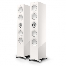 KEF R11 Meta Floorstanding Speakers In White