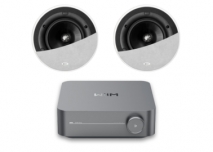 WiiM Amp with 2 x KEF Ci160qr Ceiling speakers
