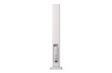KEF LS60 Wireless Floorstanding Speakers Mineral White - back