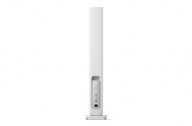 KEF LS60 Wireless Floorstanding Speakers Mineral White - back