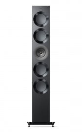 KEF Reference 5 Meta in High Gloss Black/Grey - front