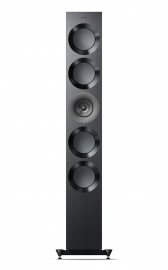 KEF Reference 5 Meta in High Gloss Black/Grey - front