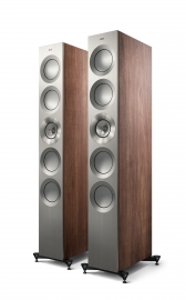 KEF Reference 5 Meta in Satin Walnut/Silver - Pair