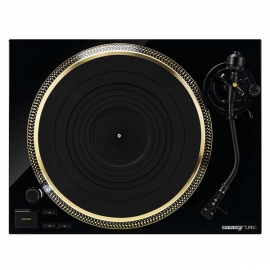 Reloop Turn 5 Premium Direct-Drive HiFi Turntable in Black - top