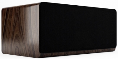 Acoustic Energy AE107² Centre Channel Speaker in Walnut - grille on