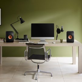 Kef LS50 Wireless II Speaker System in Carbon Black