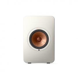 Kef LS50 Wireless II Speaker System in Mineral White front