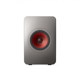 KEF LS50 Meta Loudspeakers in Titanium Grey front