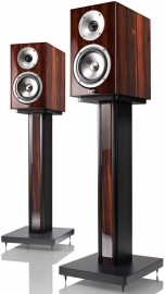 Acoustic Energy Reference Speaker Stands (Pair) for AE300 in Walnut  - example on AE300 Speaker