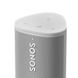 Sonos Roam Smart Speaker with Voice Control in Lunar White