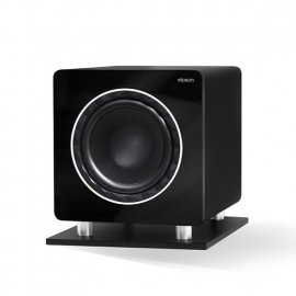 Elipson Prestige Facet SUB10 Subwoofer in Black angle