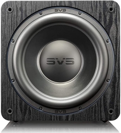 SVS SB-3000 Subwoofer in Black Ash - front